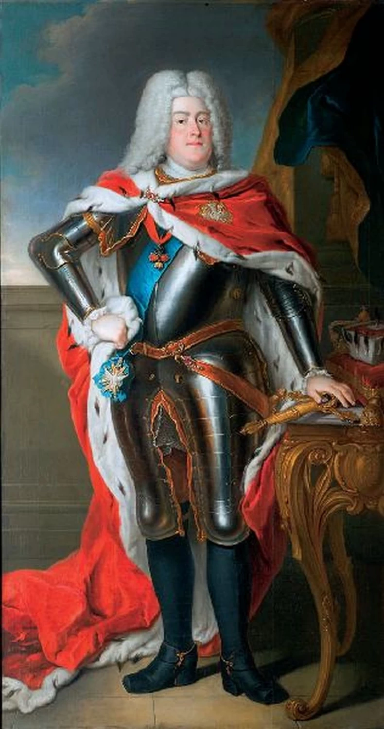 Ritratto di Augusto III il Sassone - Stadtgeschichtliches Museum Lipsia